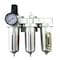 All Tool Depot 1/2" NPT HEAVY DUTY 3 Stages Filter Regulator Coalescing Desiccant Dryer System (MANUAL DRAIN) FRFLM764N - alternate 1